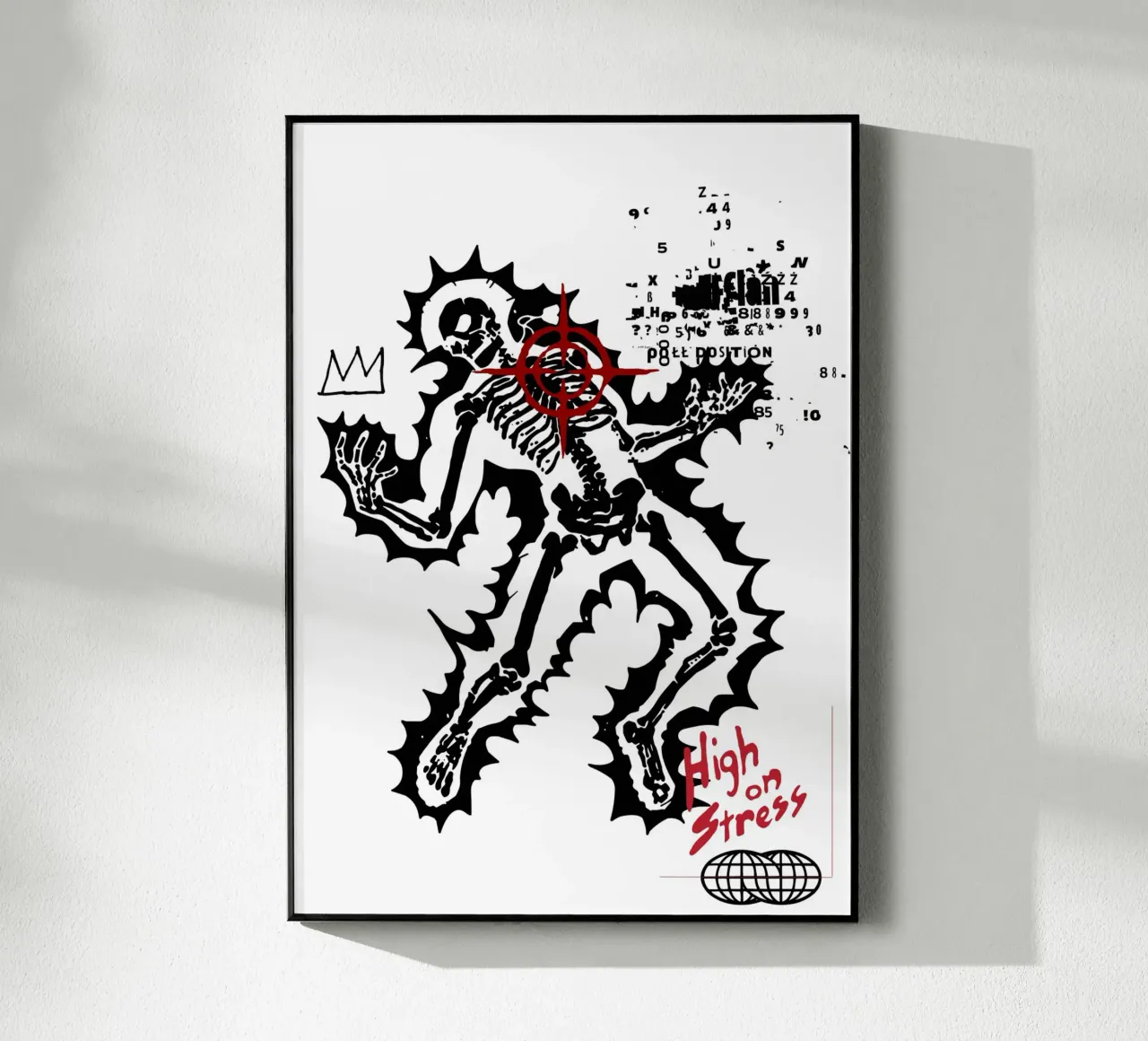 High on Stress acrylic glass by edsonramosart