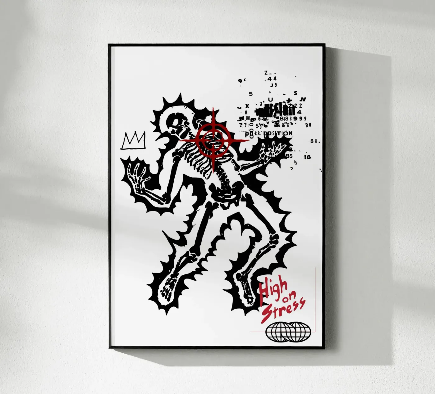 High on Stress plexiglas de edsonramosart