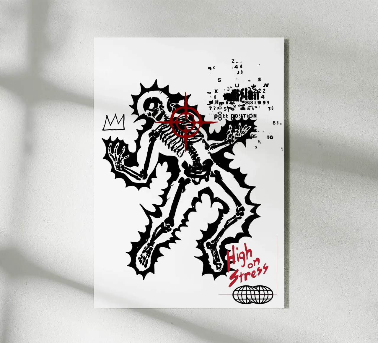 High on Stress acrylic glass by edsonramosart