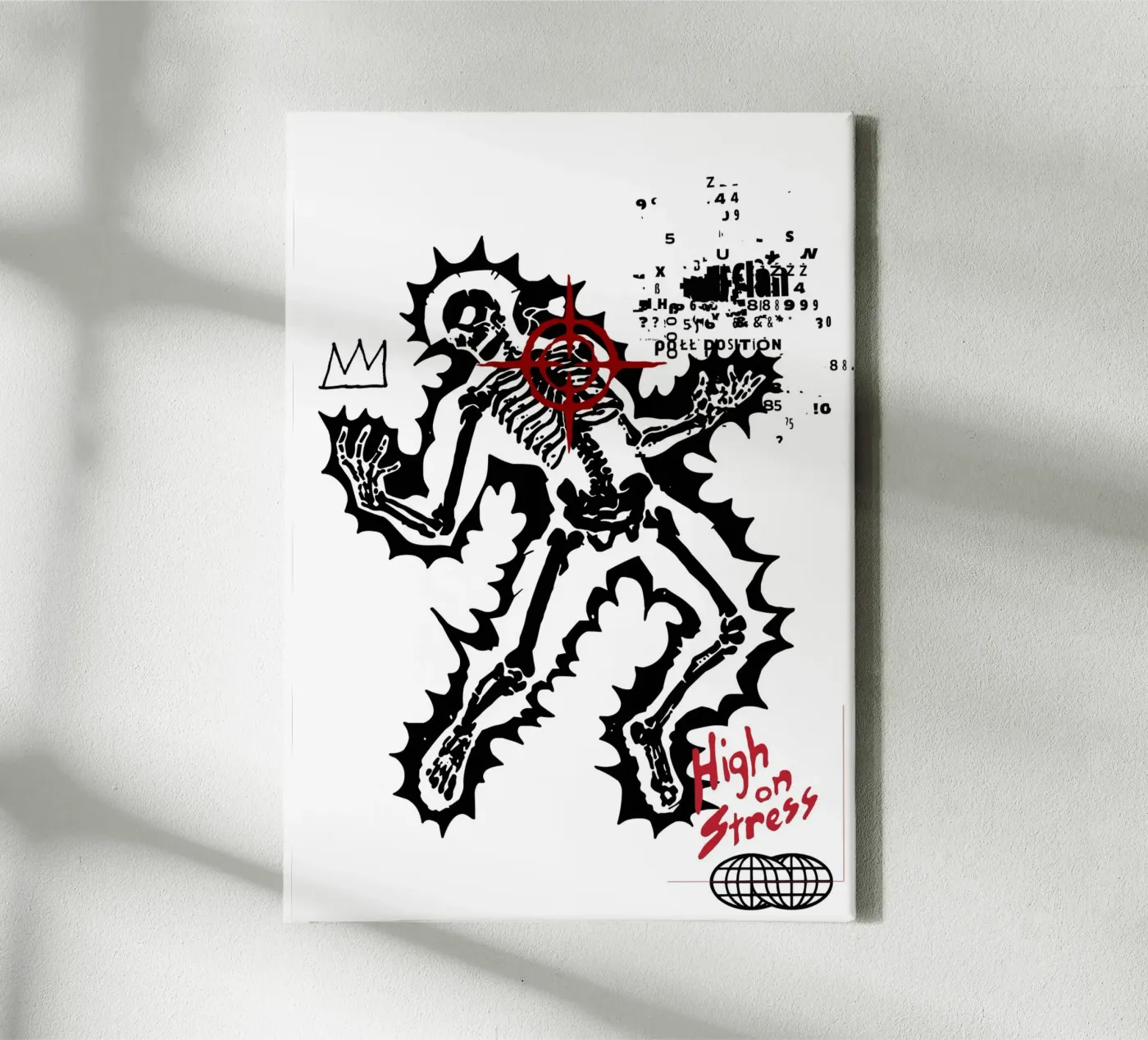 High on Stress canvas van edsonramosart