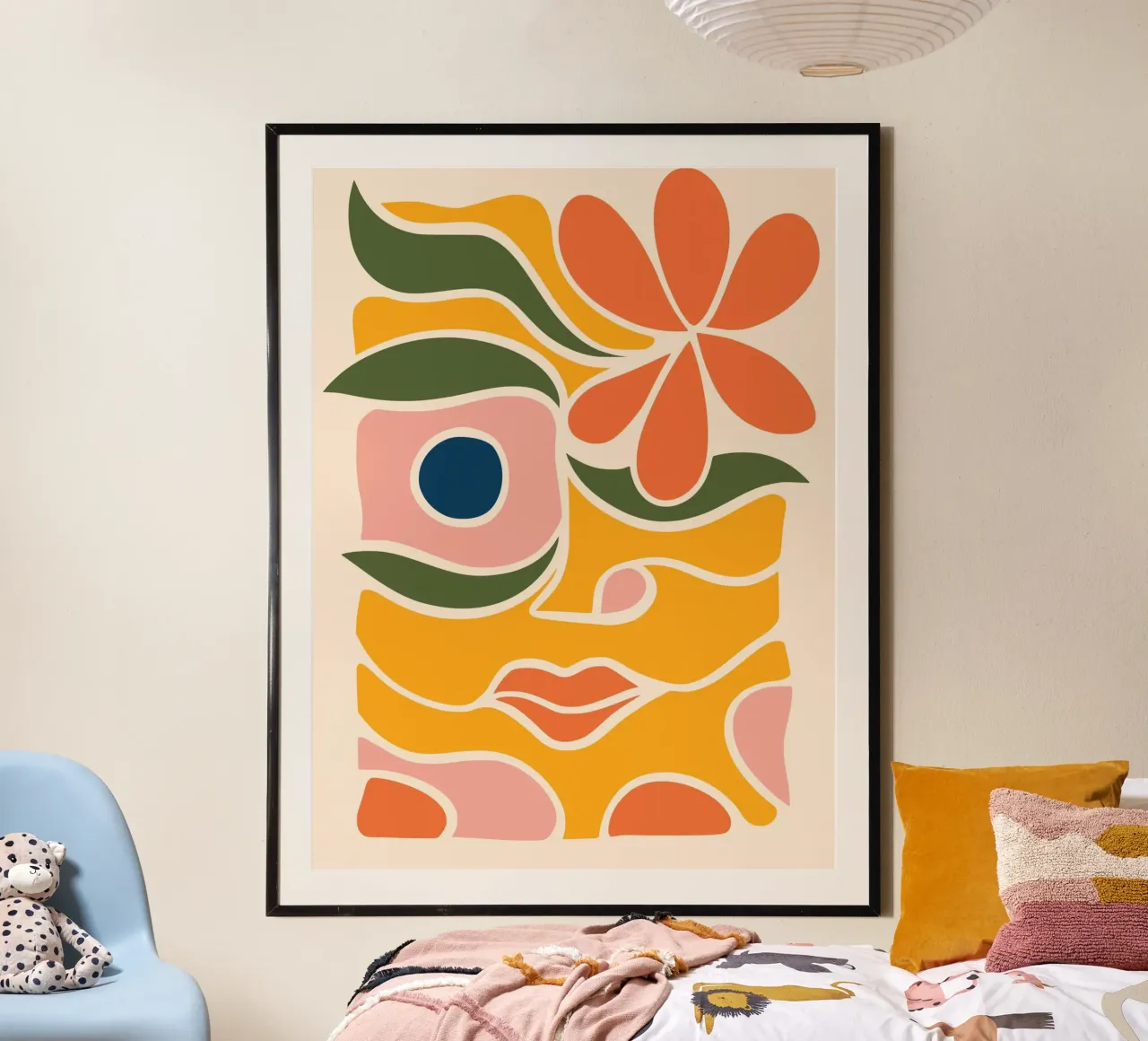 Abstract Portrait poster da LisaArtes