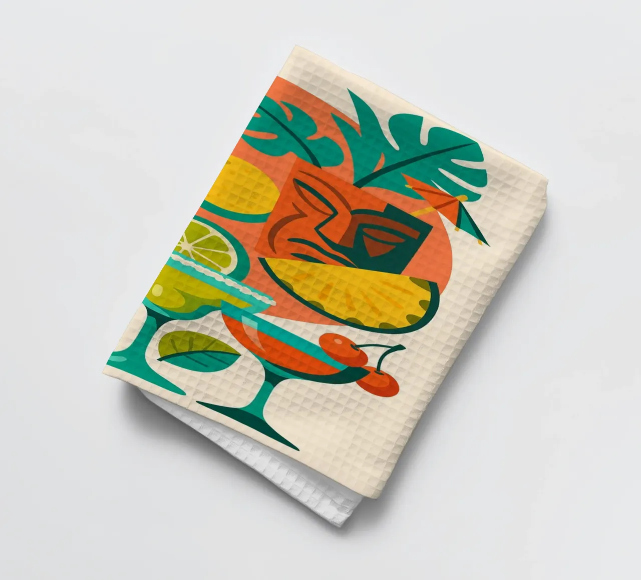Esplosione di colori astratti canovaccio da cucina da Boissons - Affiches & posters - Retro