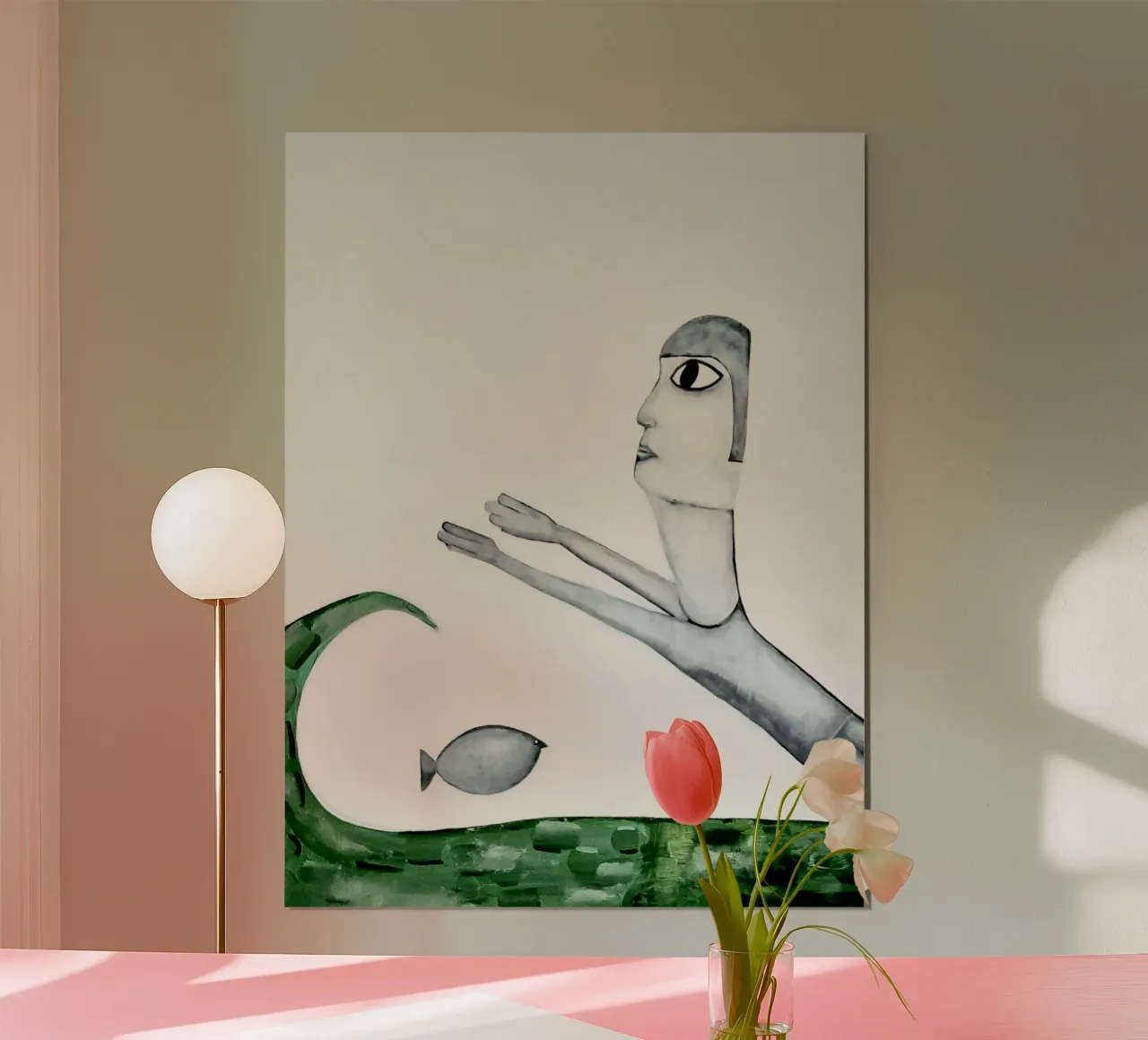 The Diver poster da Leslie Greenrod