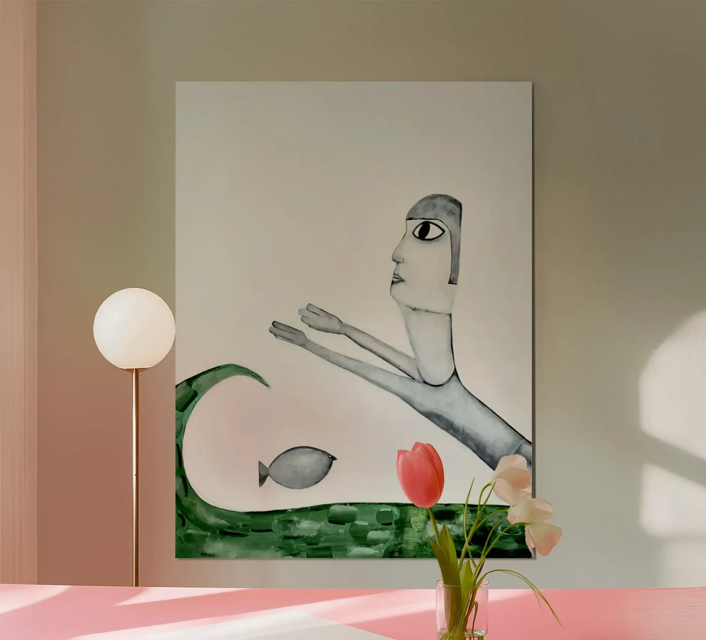 The Diver poster da Leslie Greenrod
