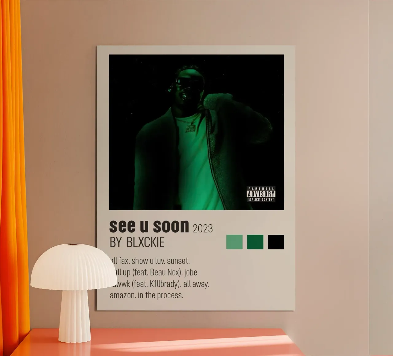 Blxckie See U Soon carta hahnemühle da Roronoa7