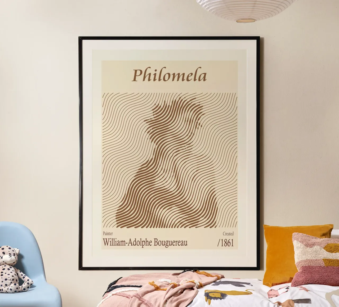 Filomela - William-Adolphe Bouguereau carta hahnemühle da Doa Project