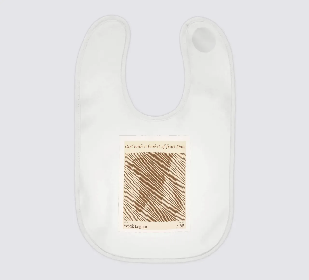 Ragazza con un cesto di frutta Data - Frederic Leighton bavaglino da Doa Project