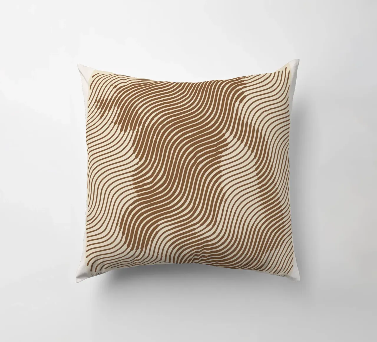 Girl with a basket of fruit Date – Frederic Leighton decorative cushion by Doa Project
