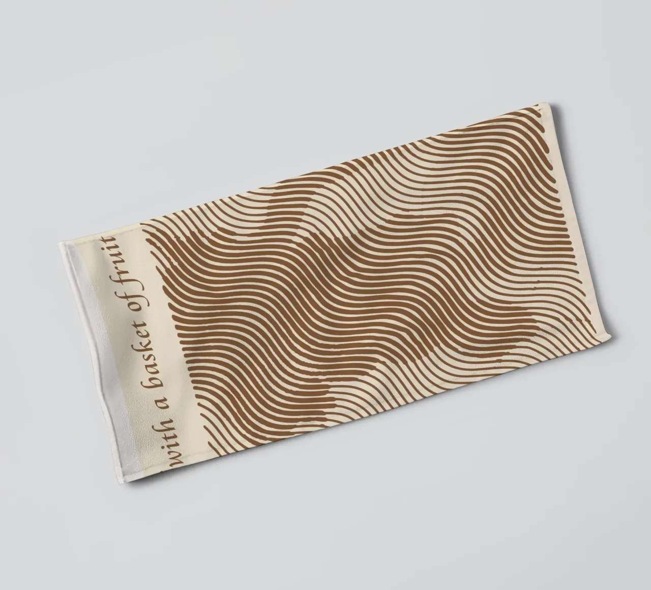 Ragazza con un cesto di frutta Data - Frederic Leighton asciugamano da bagno da Doa Project