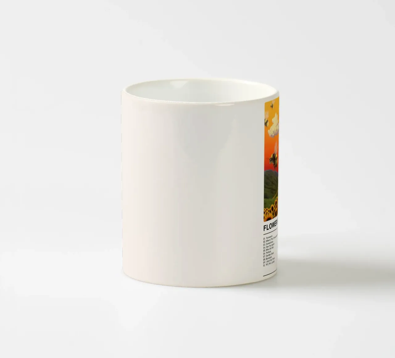 Ragazzo in fiore tazza in ceramica da Booth Jordan