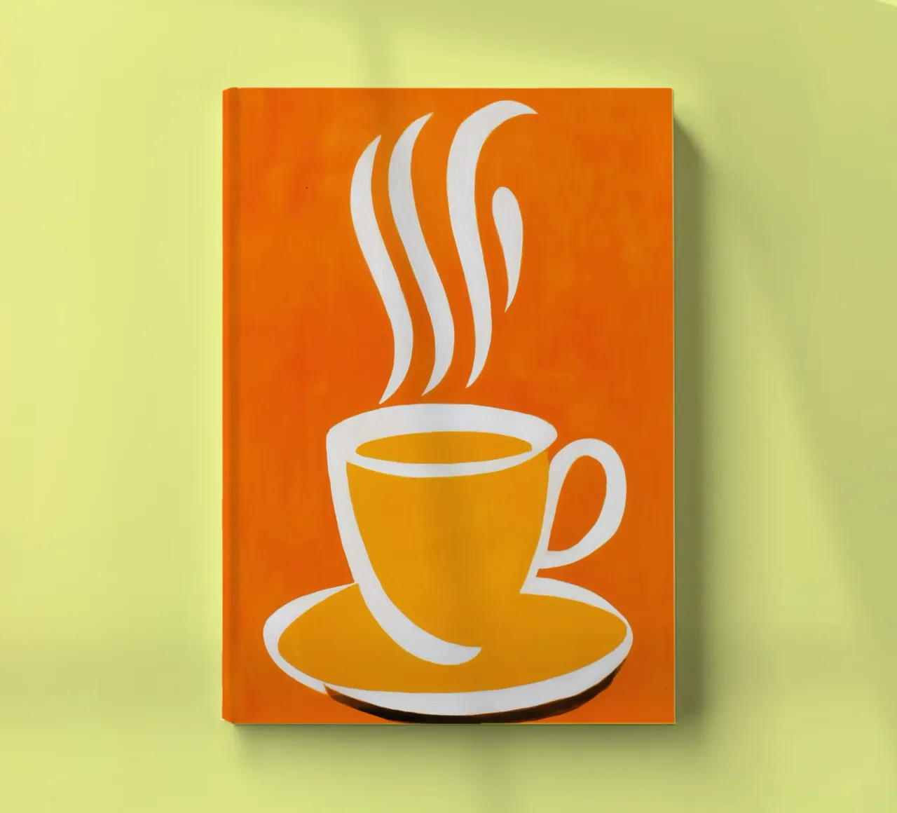 Sunny coffee break | Optimistic colours notebook by Autofocus