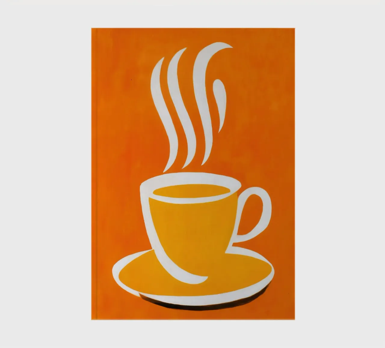 Sunny coffee break | Optimistic colours notebook by Autofocus