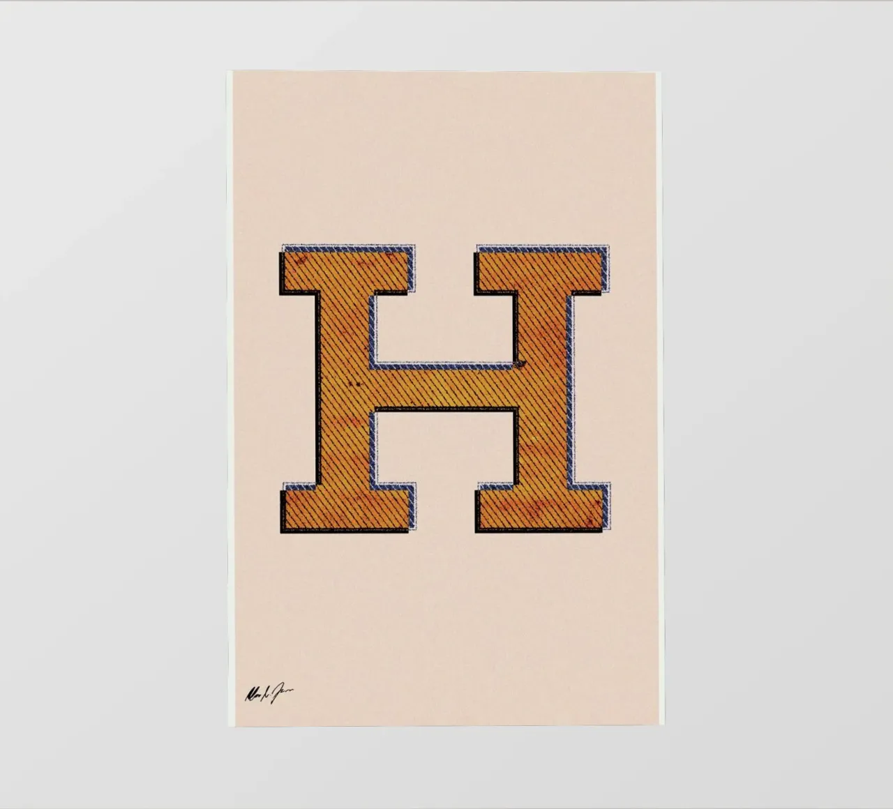 H pellicola backlit da Andreas Jarner