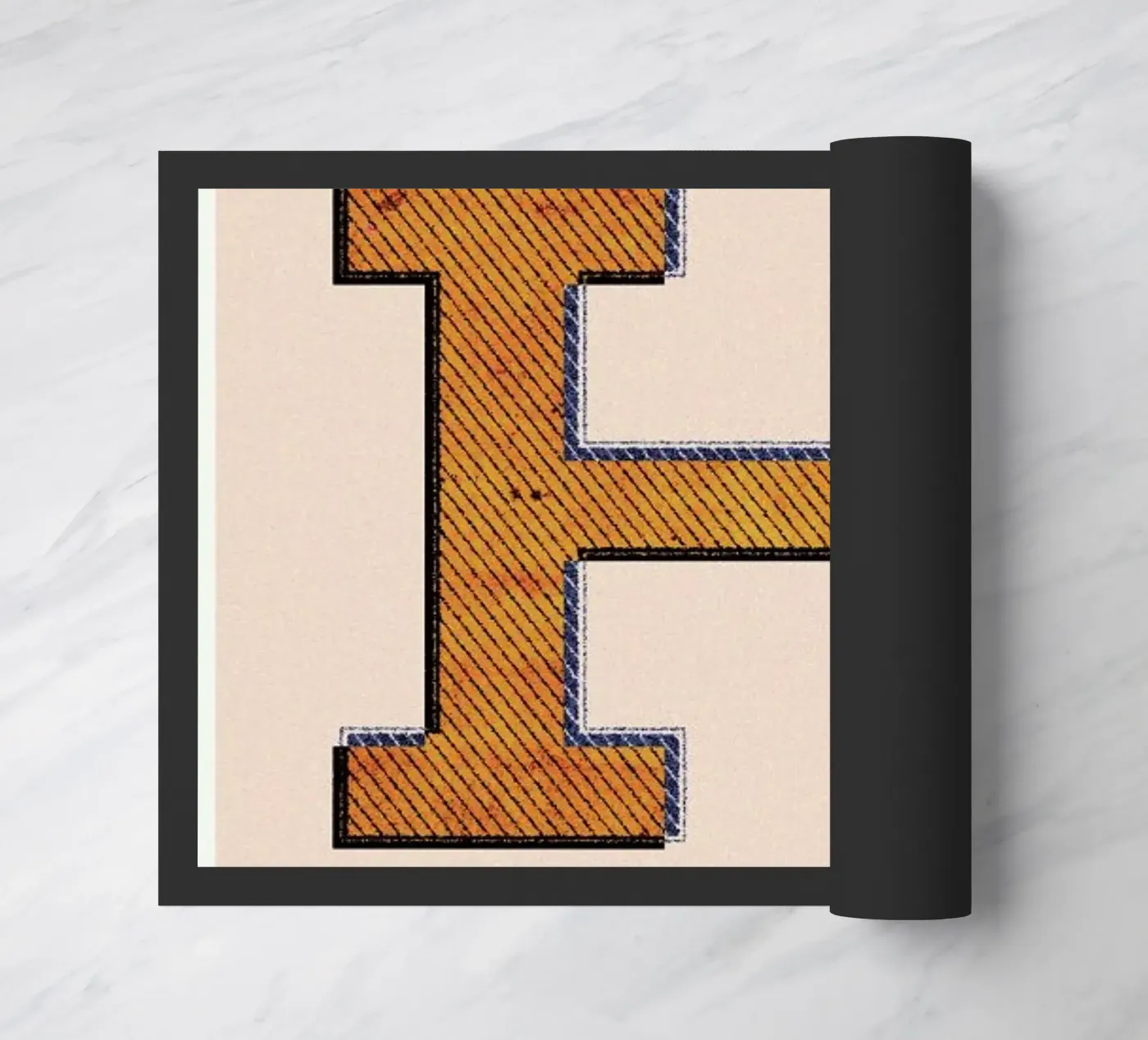 H doormat by Andreas Jarner