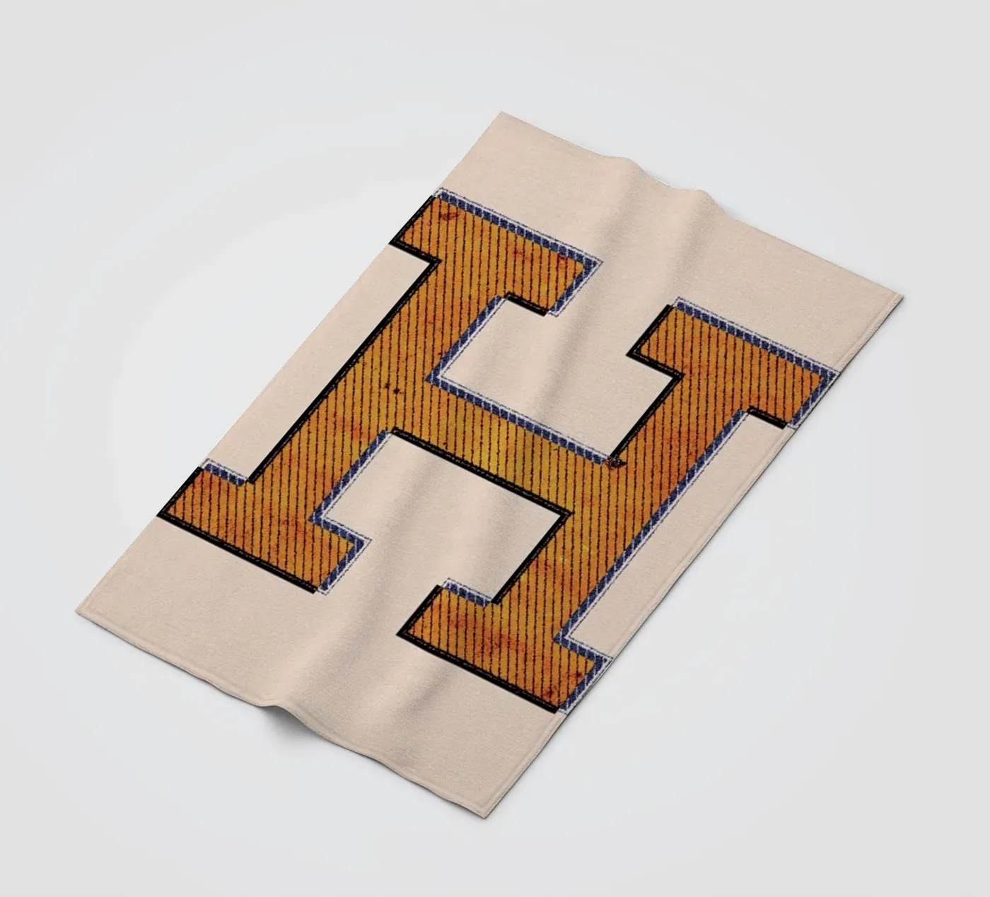 H fleecedeken van Andreas Jarner