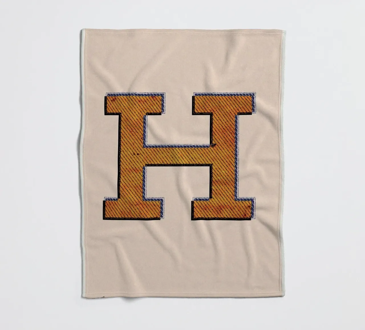 H fleecedeken van Andreas Jarner