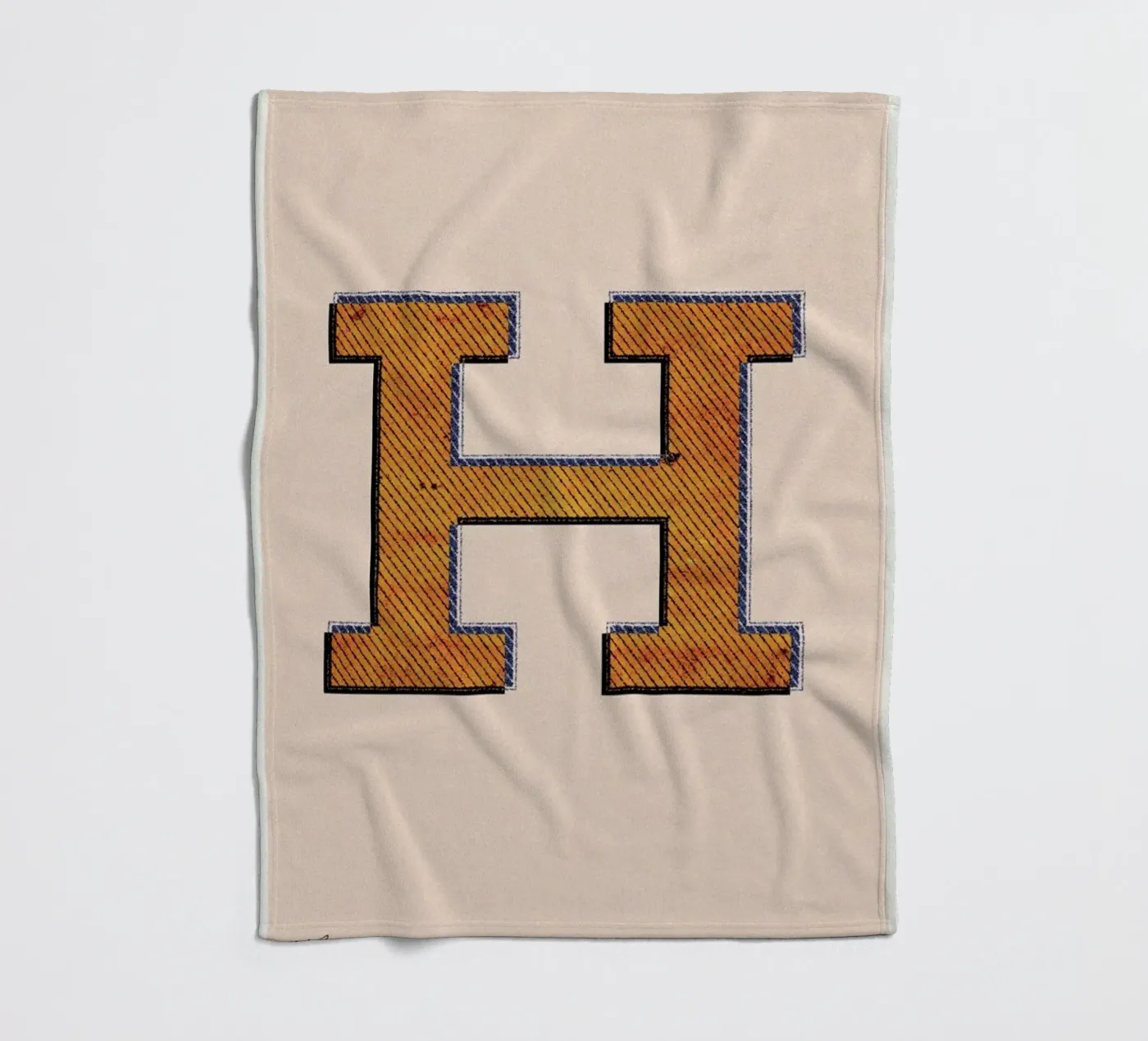 H fleecedeken van Andreas Jarner