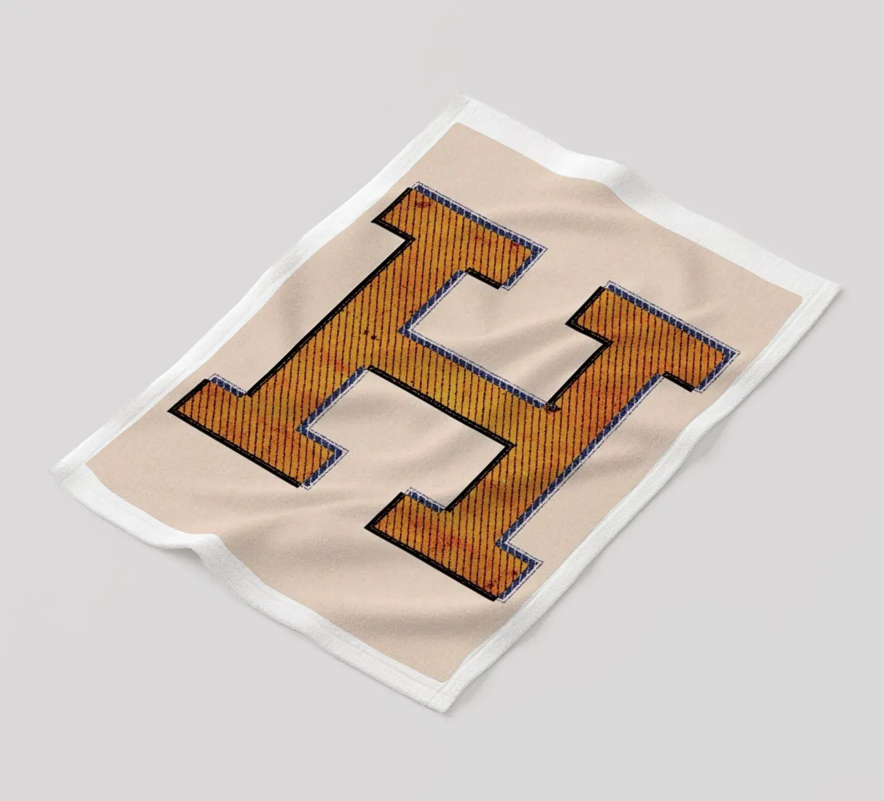 H fleecedeken van Andreas Jarner