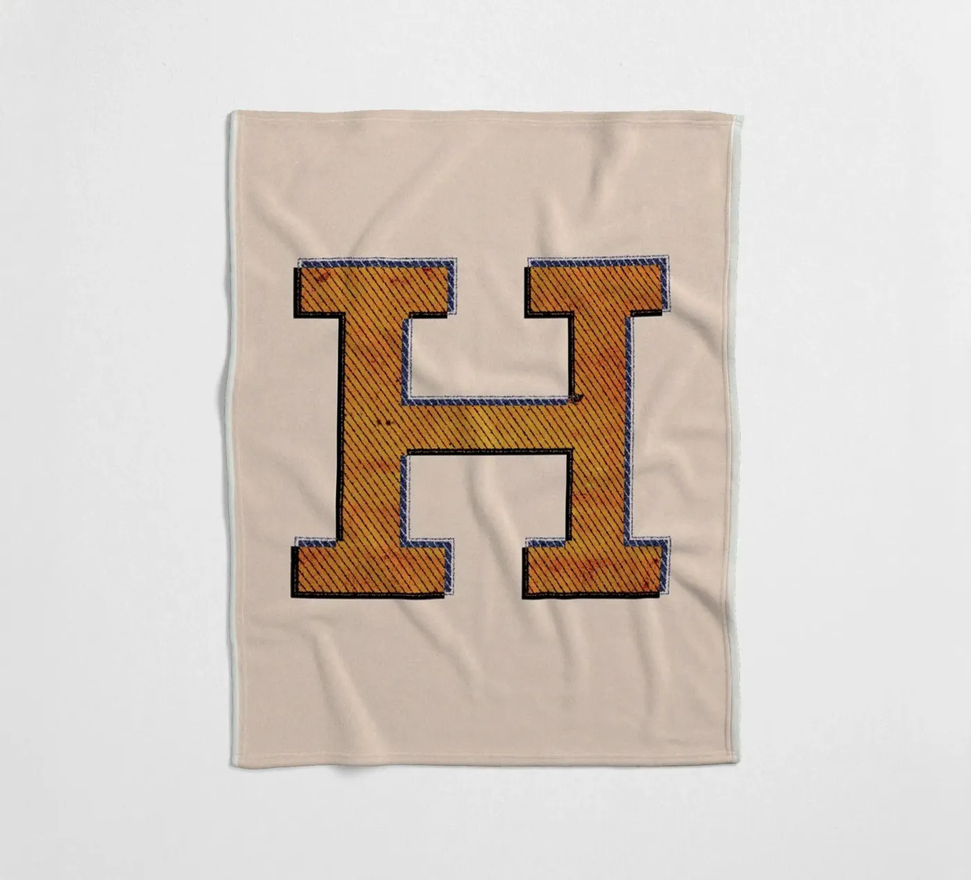 H fleecedeken van Andreas Jarner