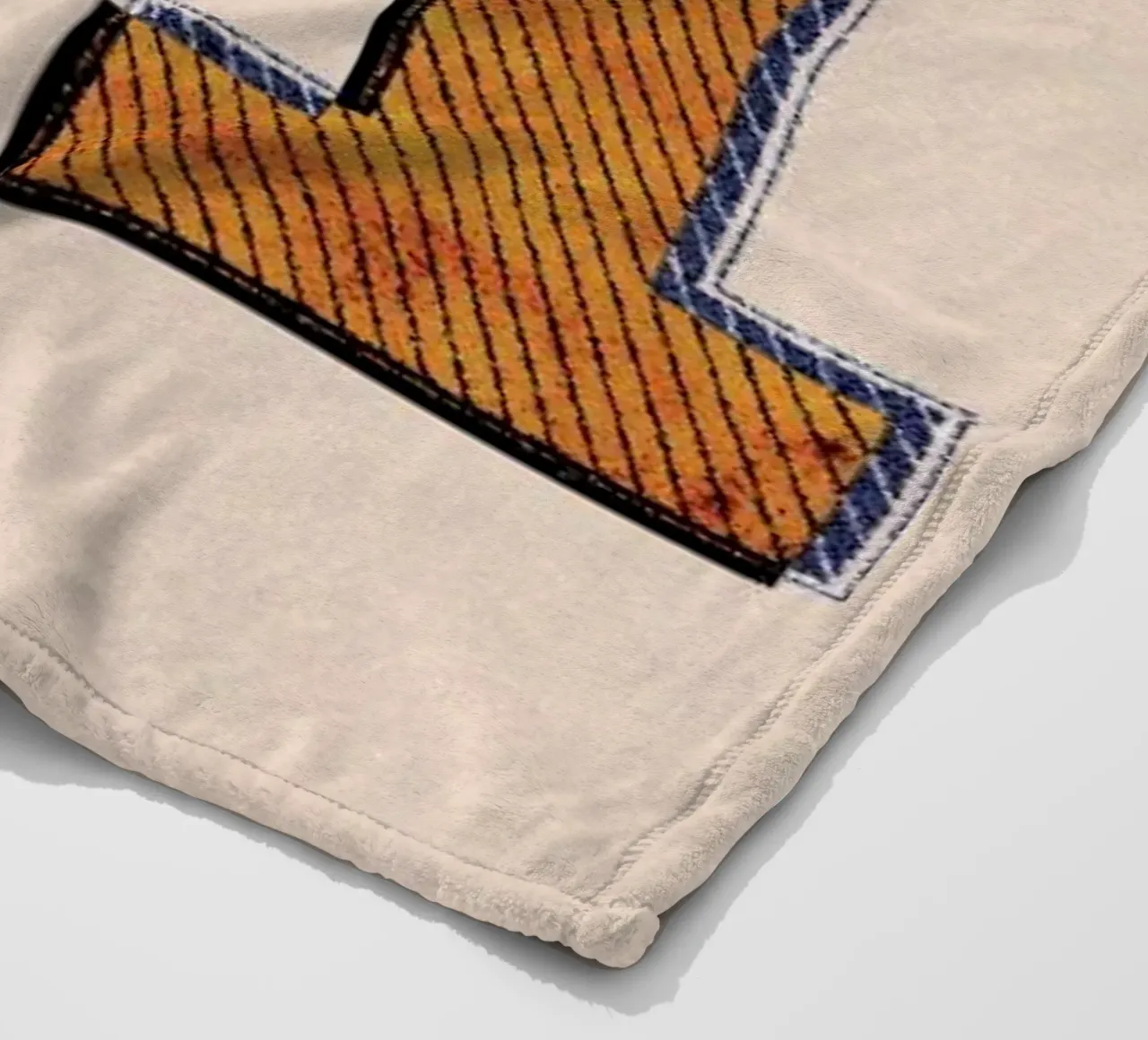 H fleecedeken van Andreas Jarner