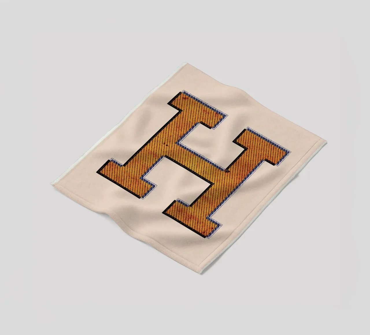 H fleecedeken van Andreas Jarner