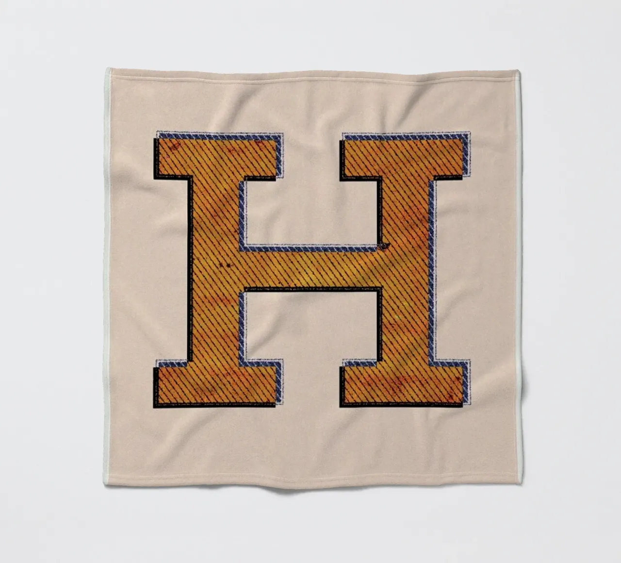 H fleecedeken van Andreas Jarner