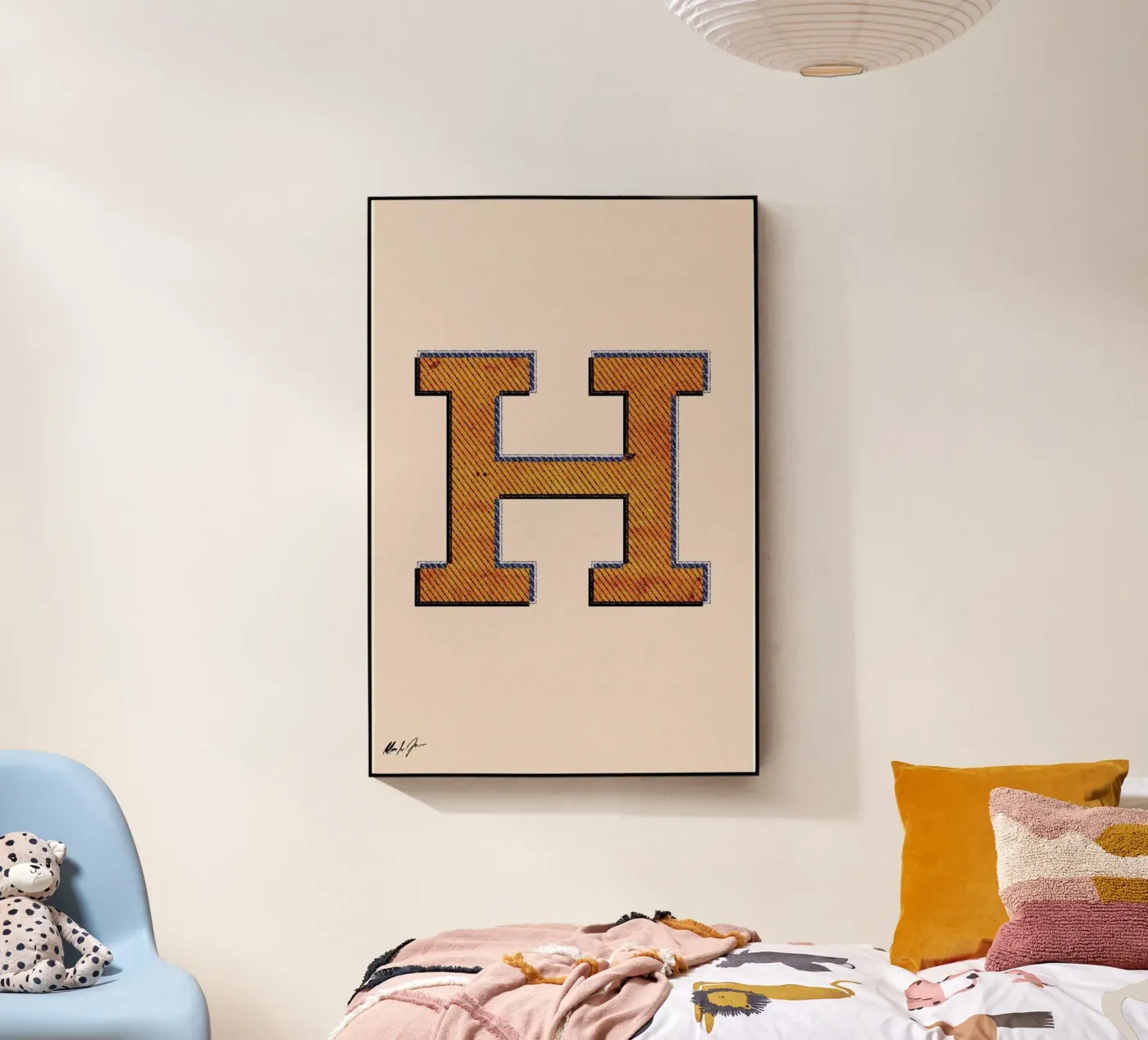 H Acryl-Glas von Andreas Jarner