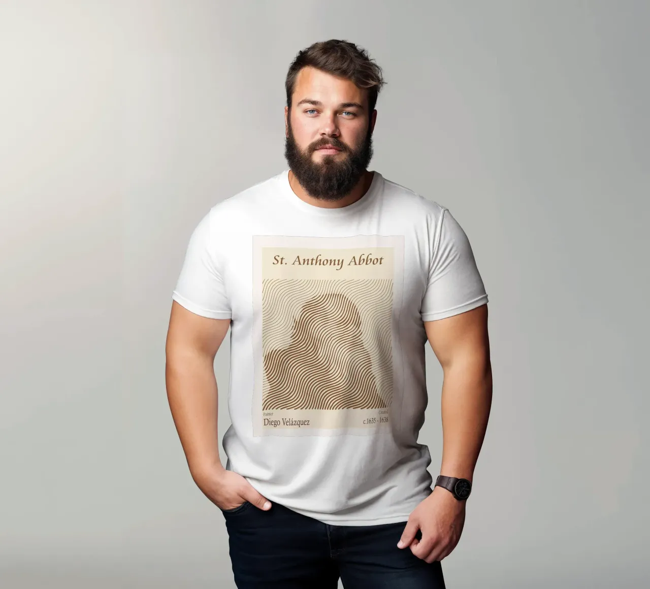 Sant'Antonio Abate - Diego Velázquez t-shirt da Doa Project