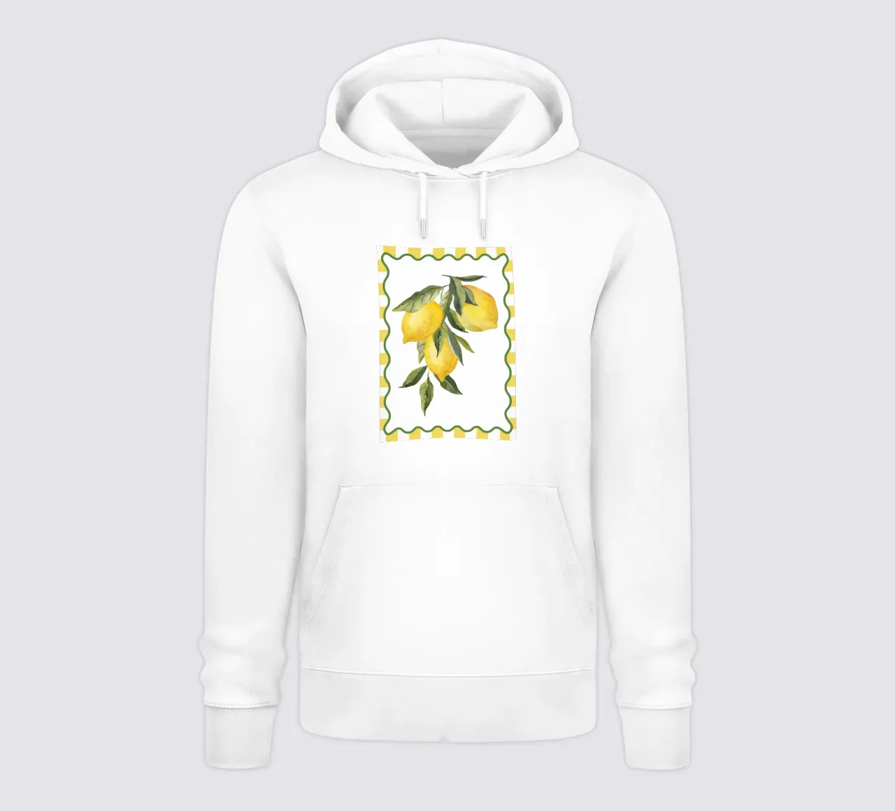 Cucina fresca di design agli agrumi felpa con cappuccio da pdigitalprints
