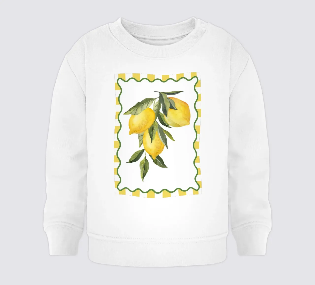 Cucina fresca di design agli agrumi felpa neonato da pdigitalprints