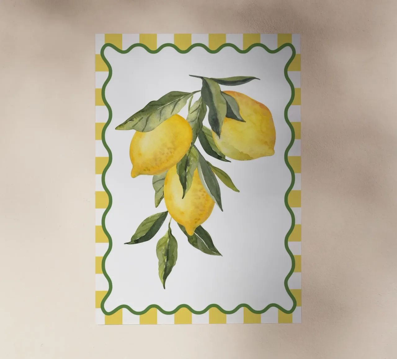 Cucina fresca di design agli agrumi pellicola backlit da pdigitalprints