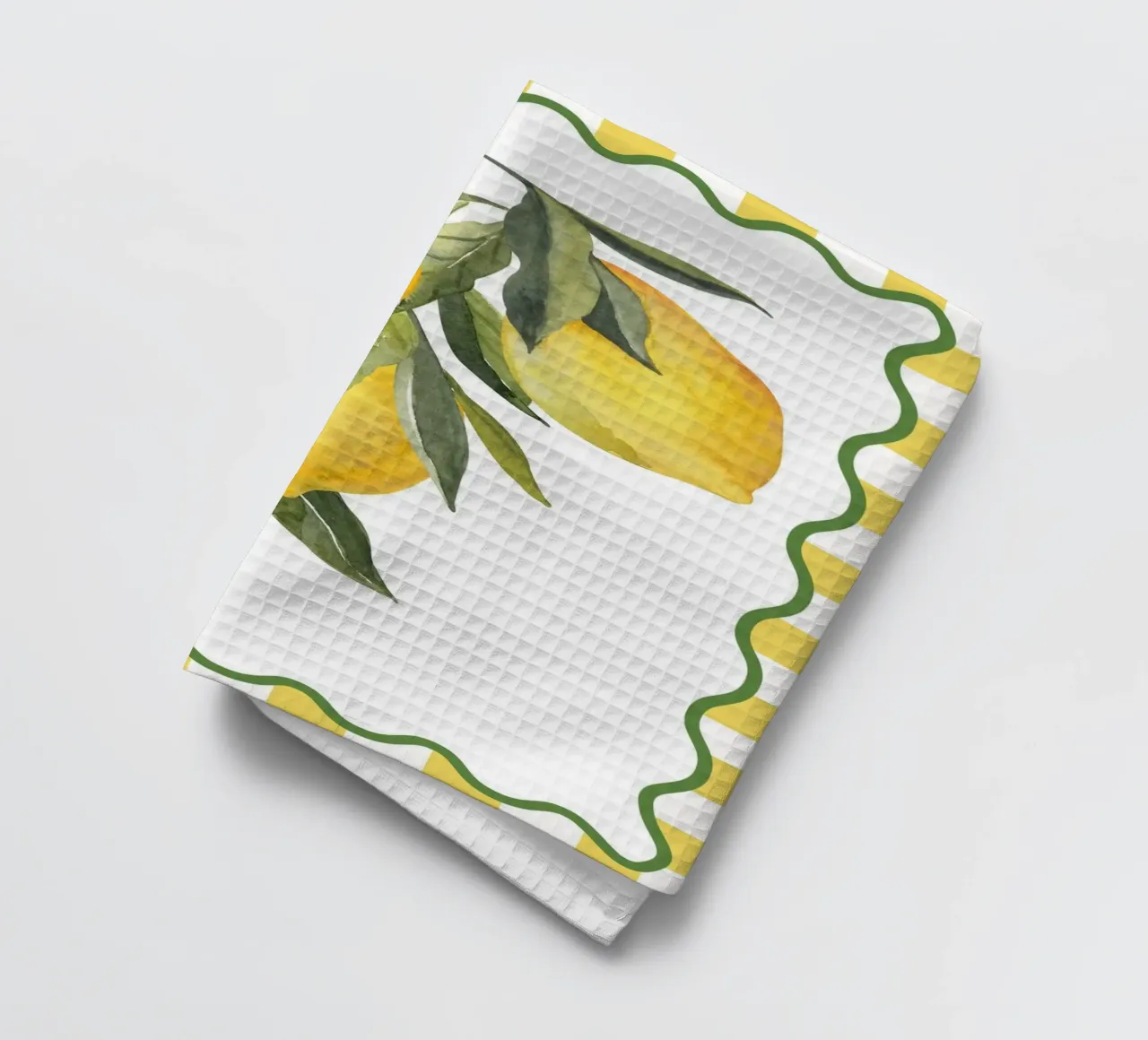 Cucina fresca di design agli agrumi canovaccio da cucina da pdigitalprints