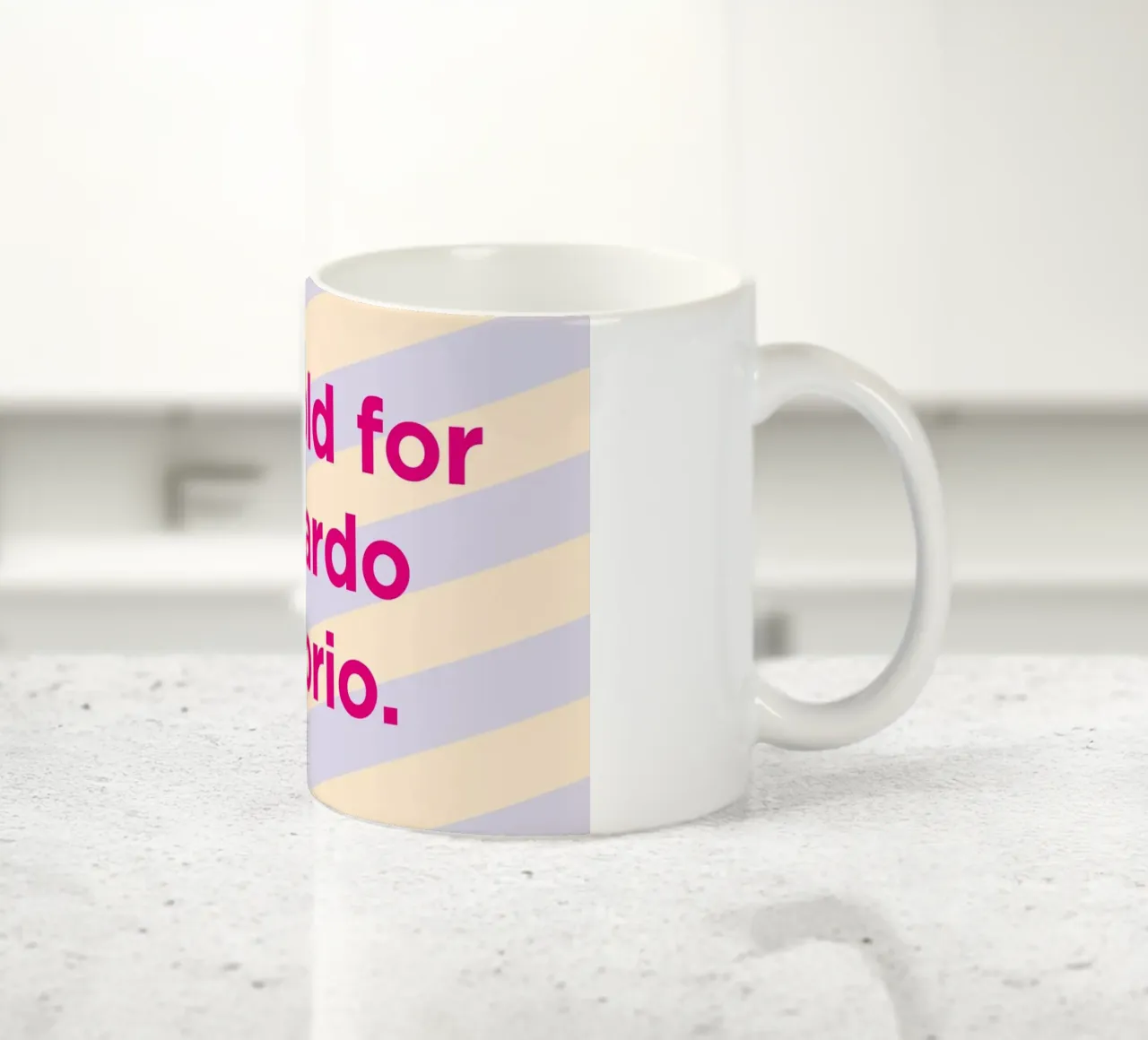 Too old for Leo tazza in ceramica da Art Fart
