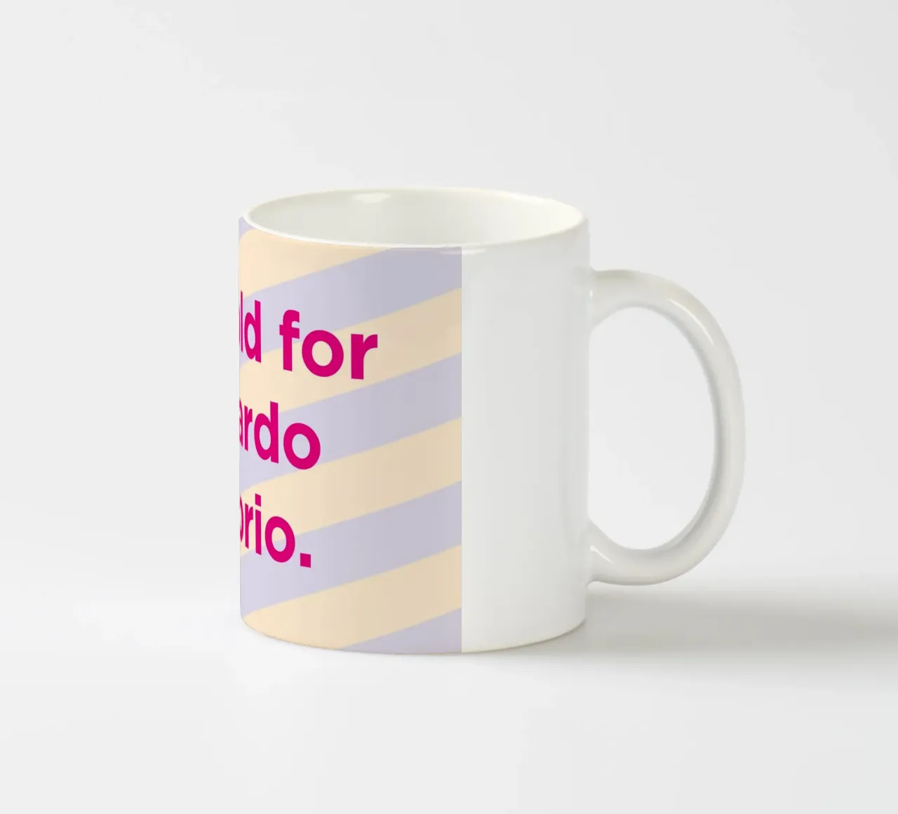 Too old for Leo tazza in ceramica da Art Fart
