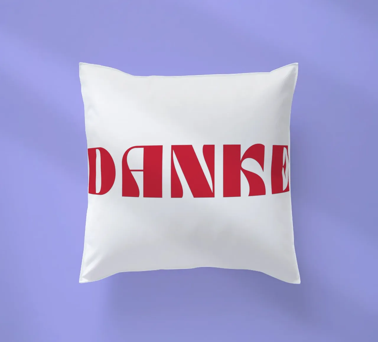 Grazie Typography Design cuscino da pdigitalprints
