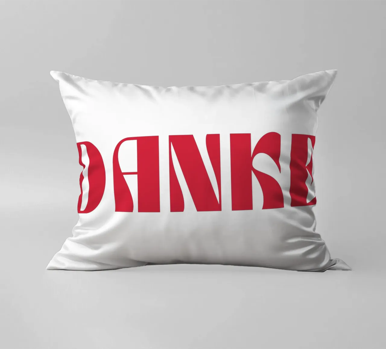 Grazie Typography Design cuscino da pdigitalprints