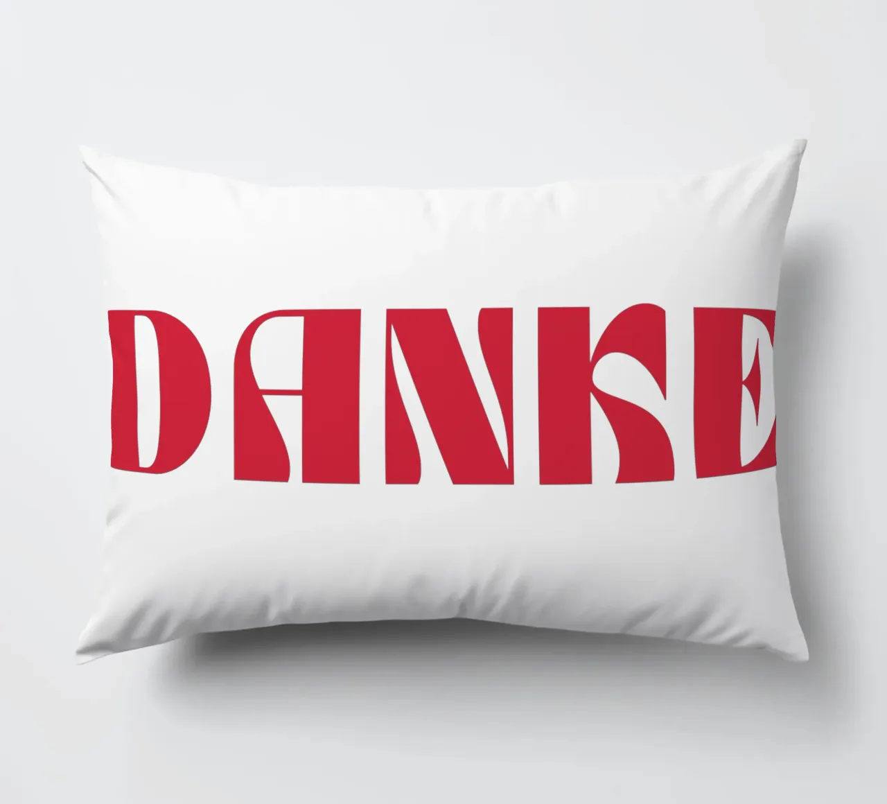Grazie Typography Design cuscino da pdigitalprints