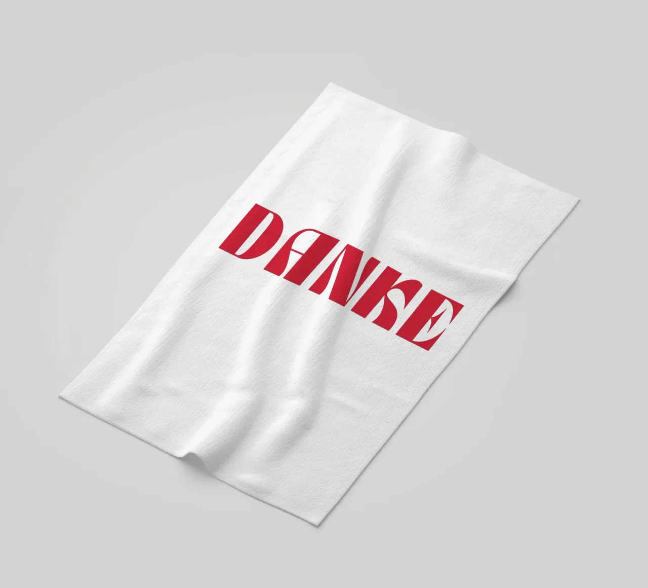 Grazie Typography Design telo mare da pdigitalprints