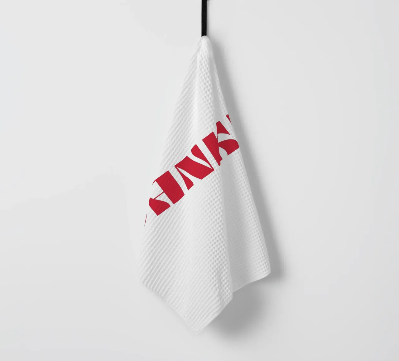 Grazie Typography Design canovaccio da cucina da pdigitalprints