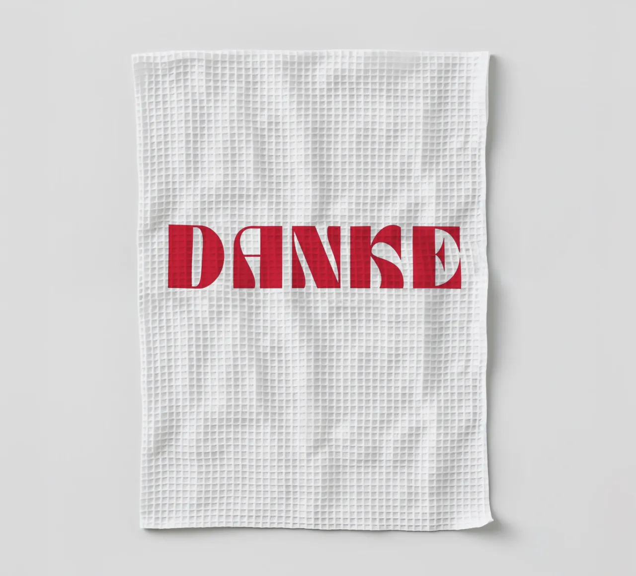 Grazie Typography Design canovaccio da cucina da pdigitalprints