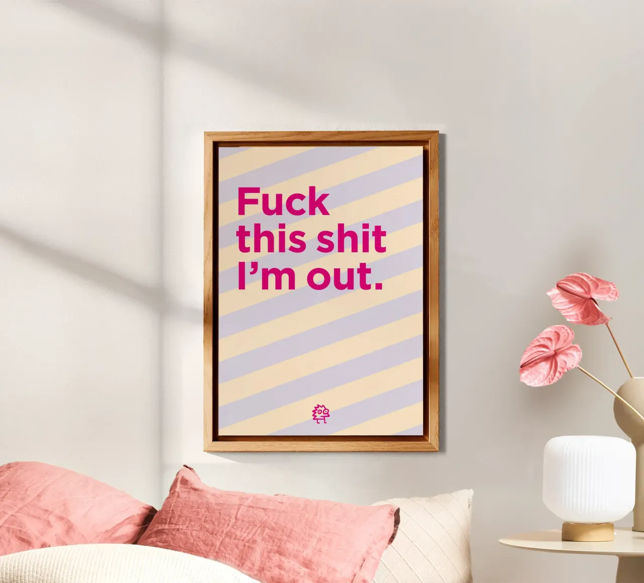 I’m out alluminio dibond da Art Fart