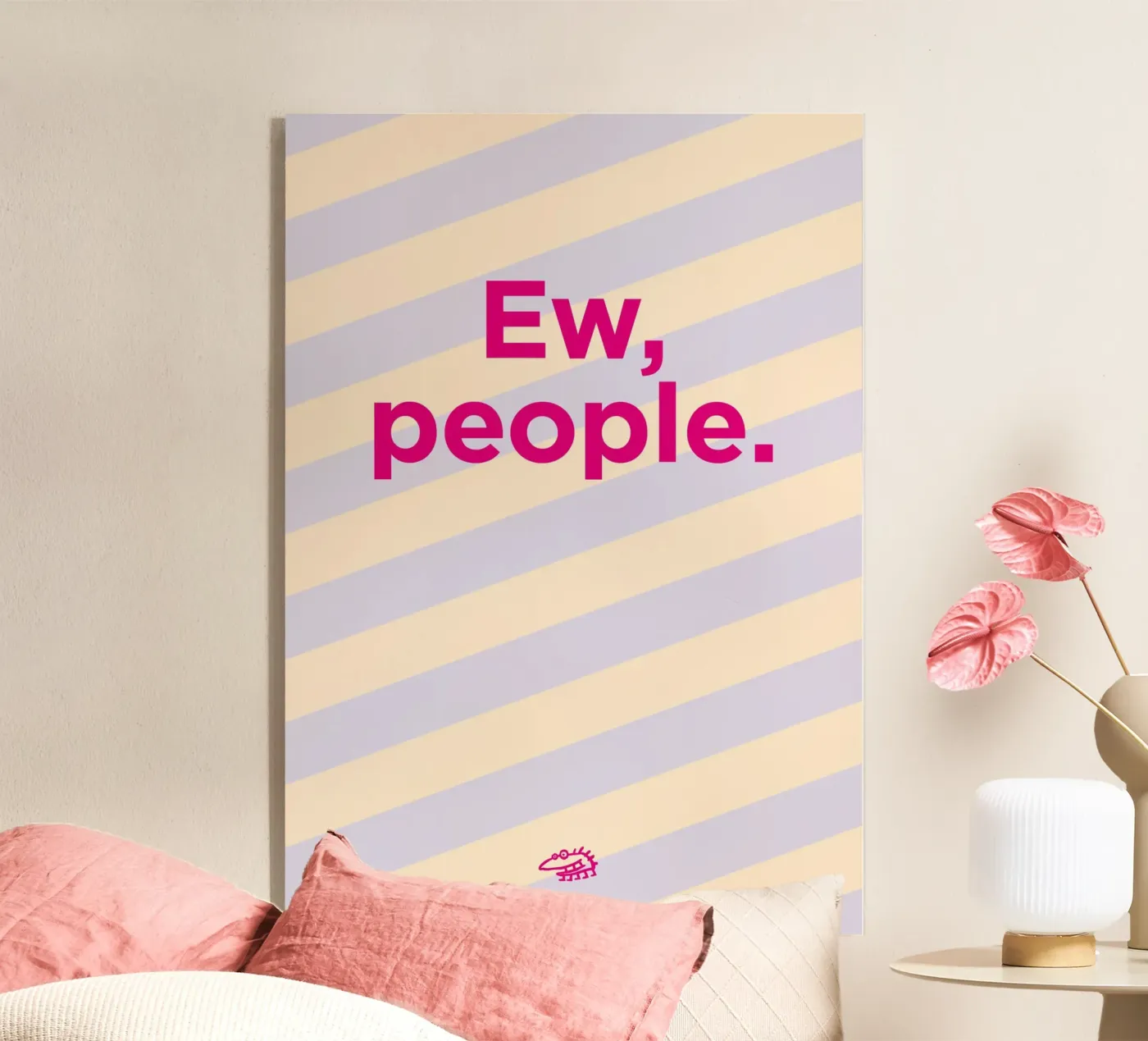 Ew, people. plexiglass da Art Fart