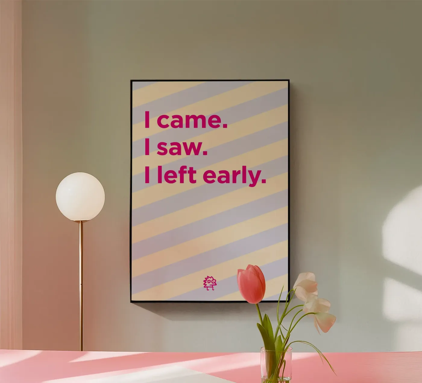 Left early Acryl-Glas von Art Fart