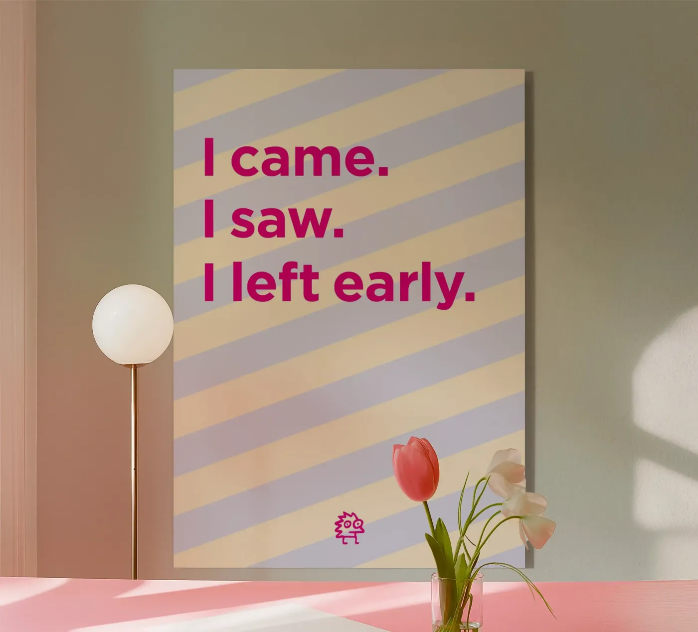 Left early Acryl-Glas von Art Fart