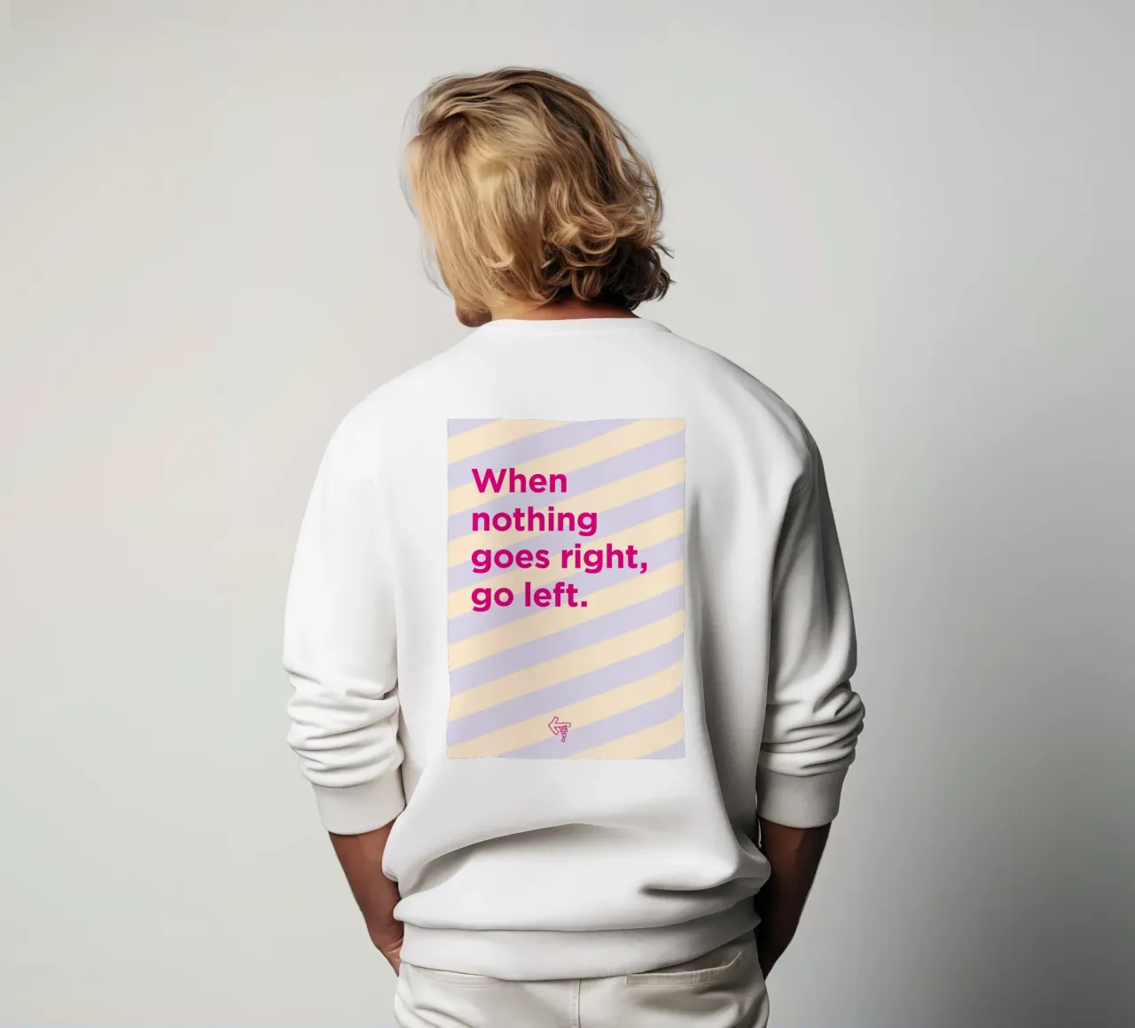 Go left. felpa da Art Fart