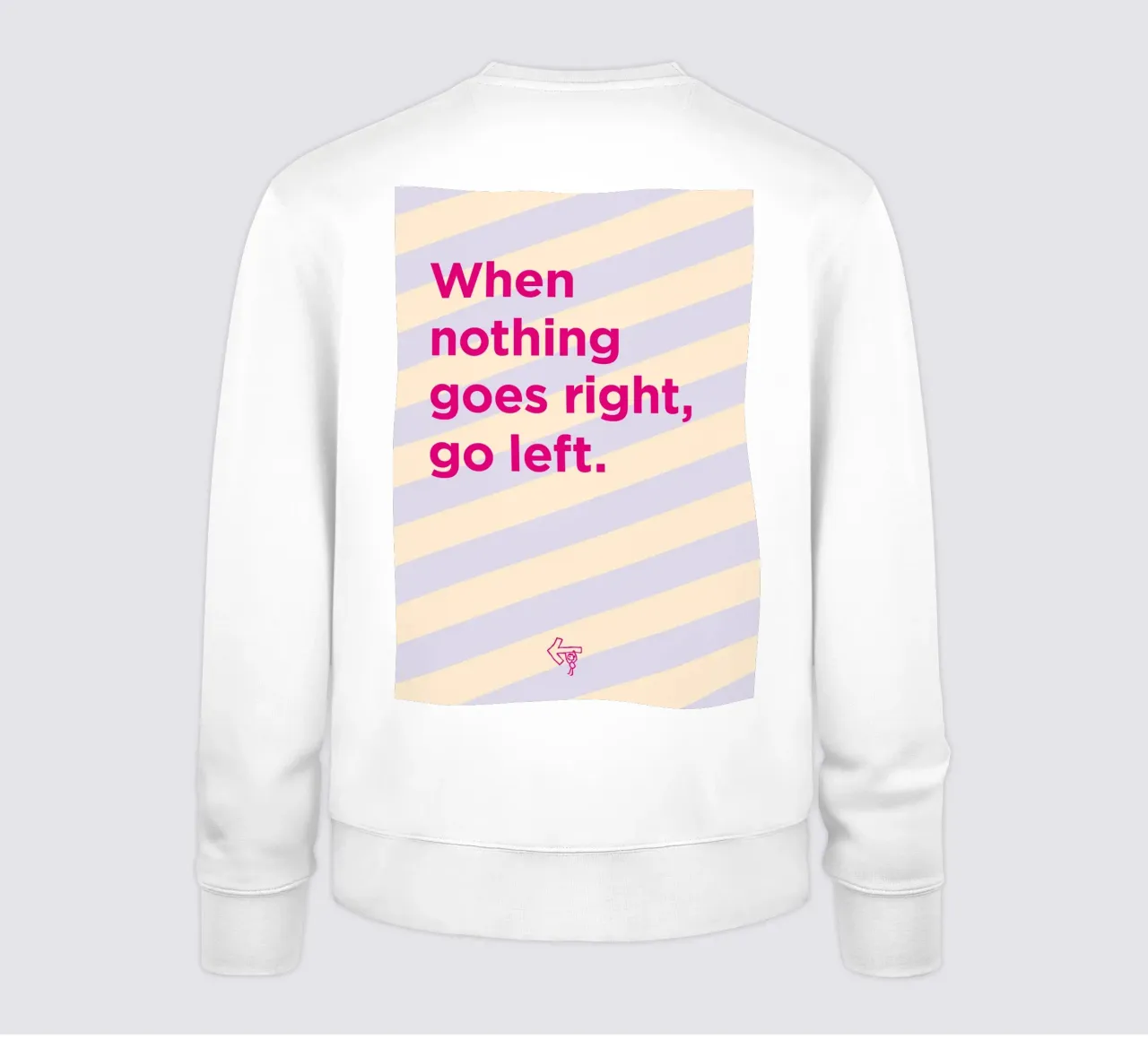 Go left. felpa da Art Fart