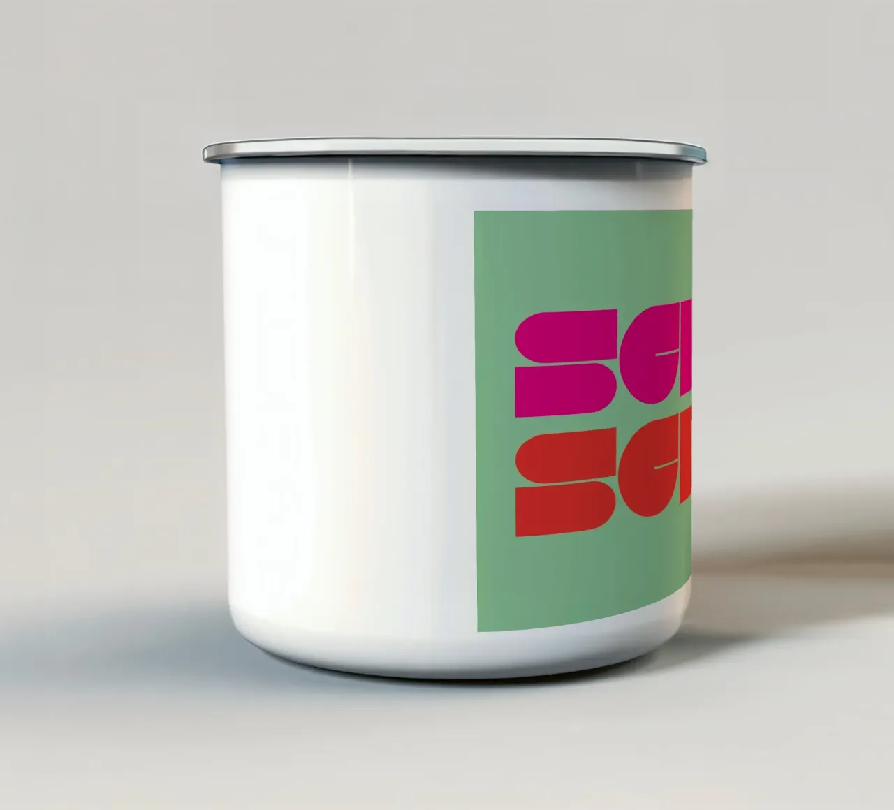 Schon schön 03 tazza in smalto da Art Fart