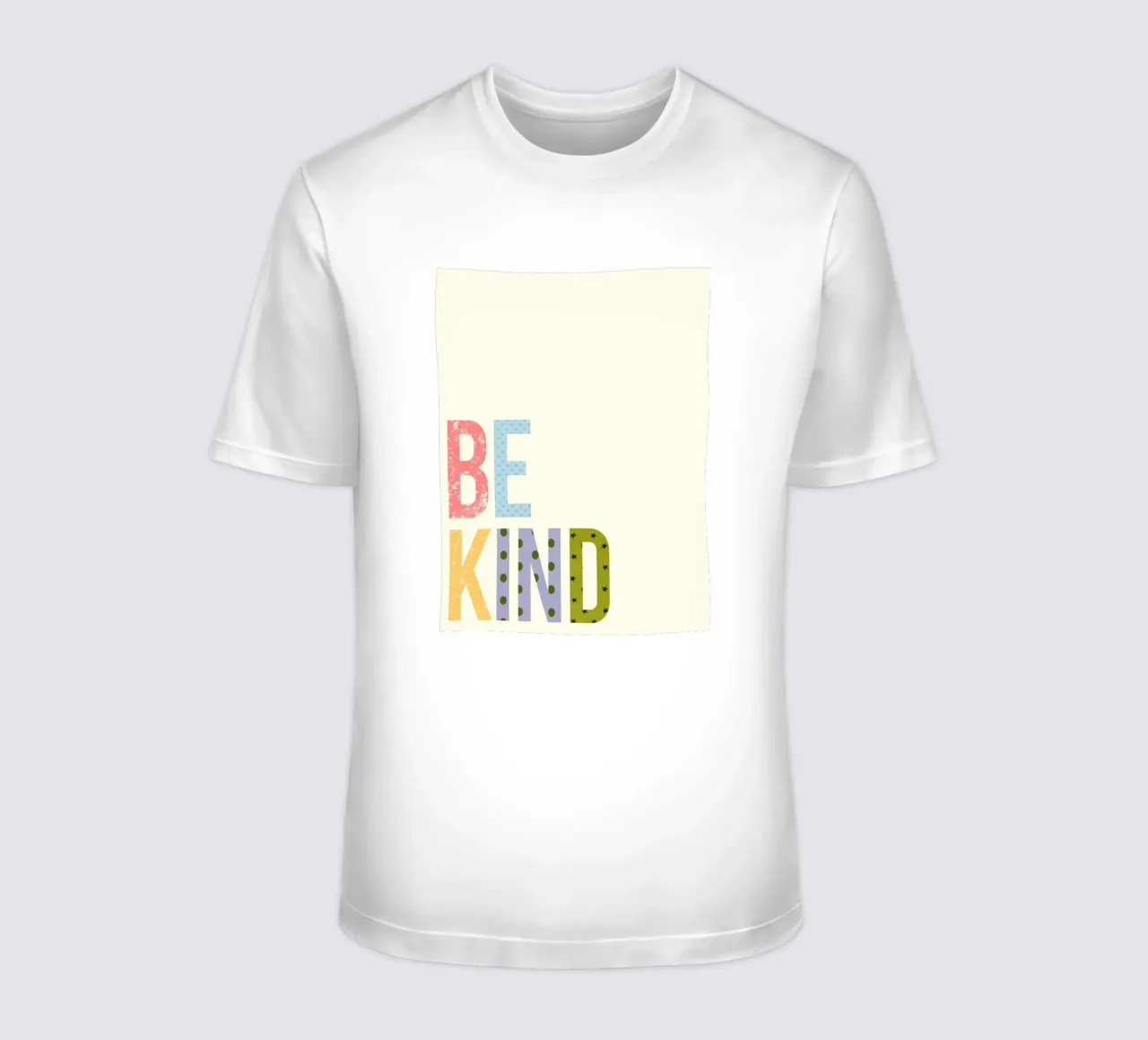 Be Kind – Minimal Positive t-shirt da Attaboy Dsgn