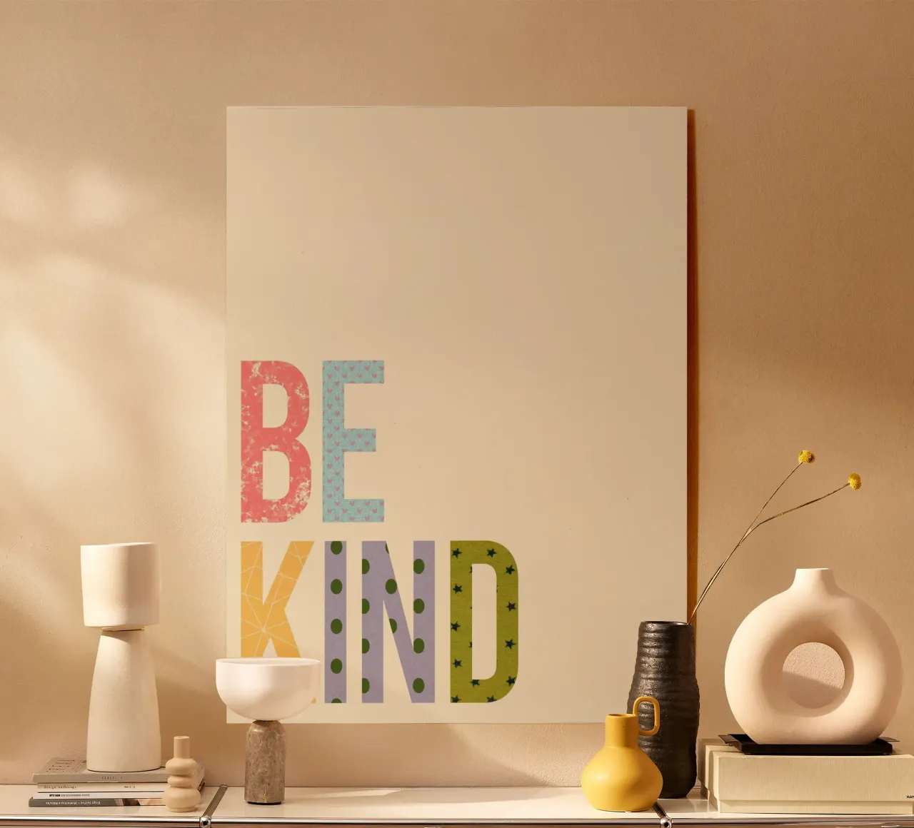 Be Kind – Minimal Positive plexiglass da Attaboy Dsgn