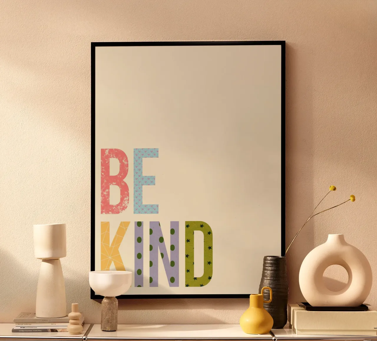 Be Kind – Minimal Positive carta hahnemühle da Attaboy Dsgn